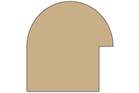 Moulure du cadre scandinave XXL