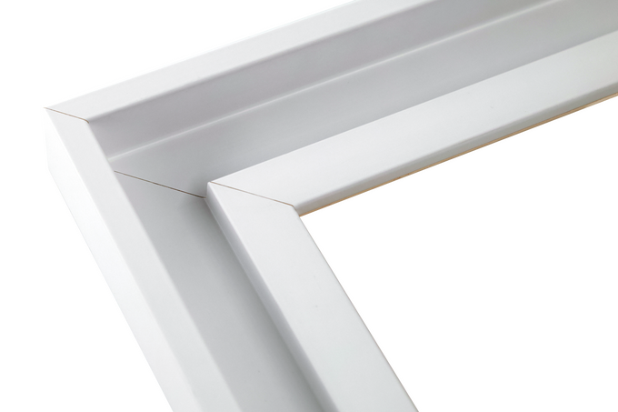 Caisse US en U blanche