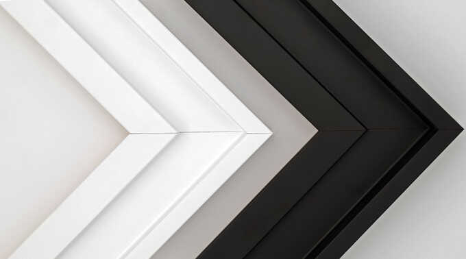 cadre américain pour Dibond