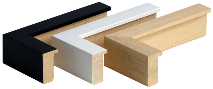 Moulures pour cadres photos feuillure haute - cache clous