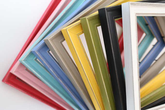 Cadres vintages, exemples