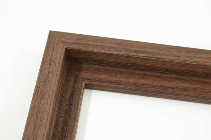 Cadre américain finition dabéma naturel