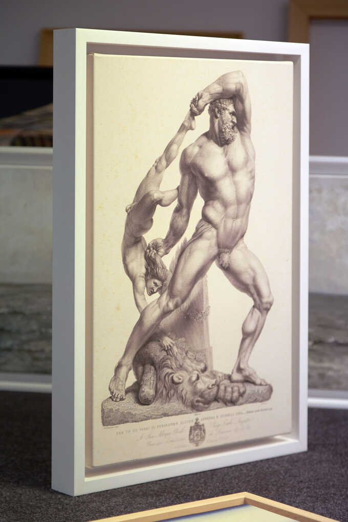 caisse américaine en L XXL pour toile épaisse