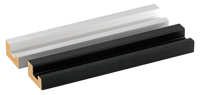 moulures en U sans adhésif