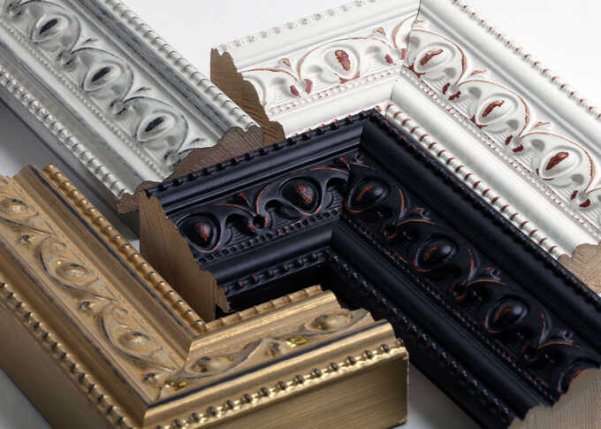 Moulures des cadres art déco XXL