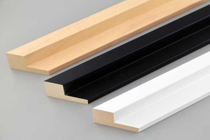 Finitions standards pour caisse américaine en L