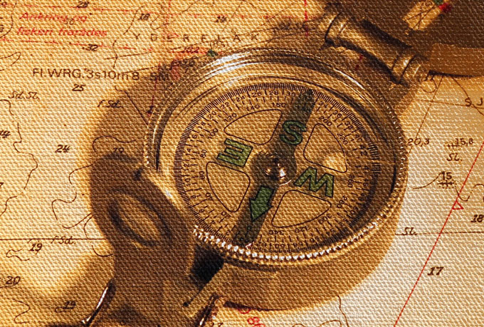 texture d'une toile canvas imprimée