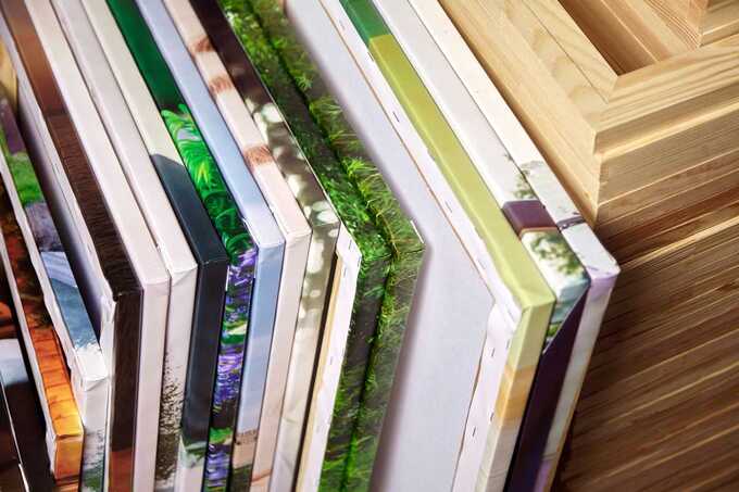 fabrication de tableaux photos en grande série