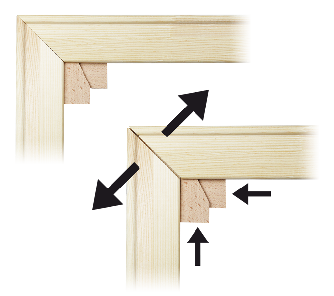 utilisation des clés de tension des toiles
