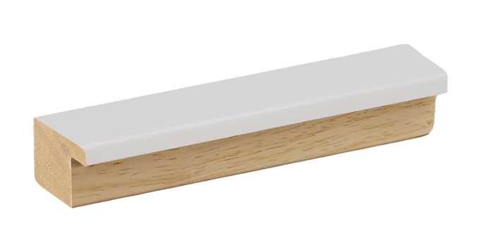 échantillon moulure BLANC