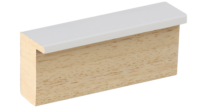 échantillon moulure BLANC
