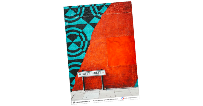 échantillon de papier peint 170gr/m² encres latex (visuel aléatoire)