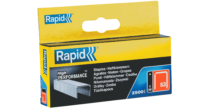 agrafes RAPID n°53 6mm