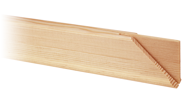 Baguettes à châssis 20x44mm