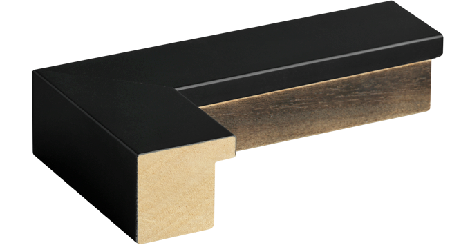 Cadre extra épais noir