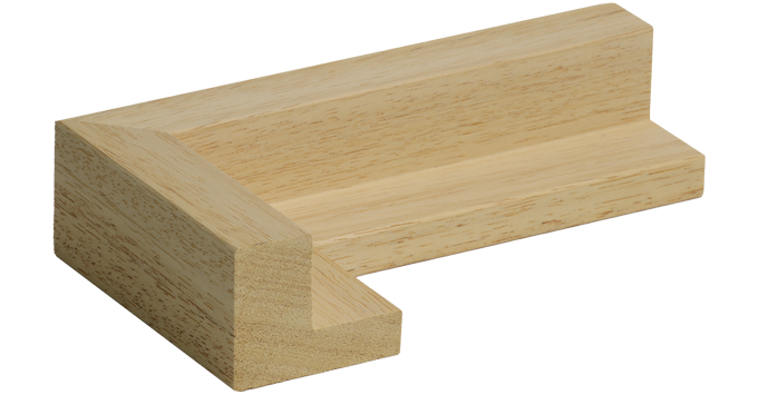 cadre pour toile caisse américaine en bois naturel
