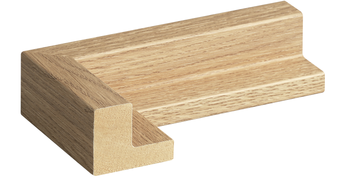 cadre pour toile caisse américaine finition chêne clair