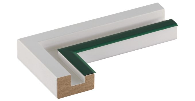 caisse américaine en U pour plaque blanc