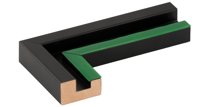 caisse américaine en U pour plaque noir