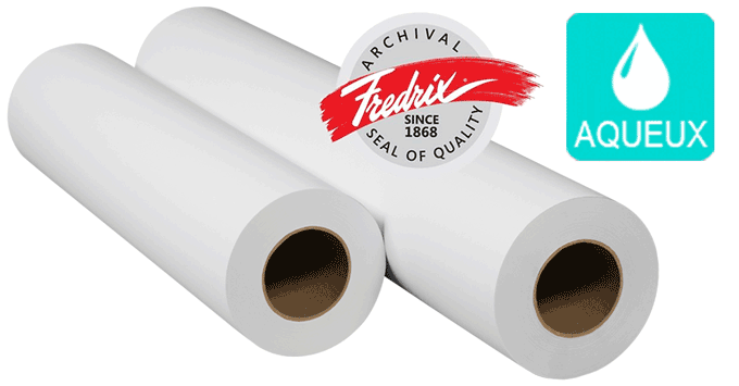 toile canvas en rouleau 351 gr/m² pour encres acqueuses